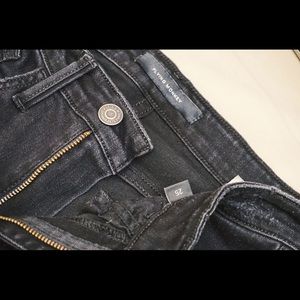 Flying Monkey Black Skinny Jeans; High Waisted sz: 25